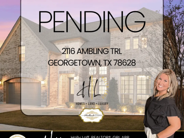 Pending: 2116 Ambling Trl in Georgetown, TX 78628 in The Oaks at San Gabriel